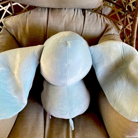 TY Disney Sparkle 16” Beanie Buddy DUMBO the Elephant Stuffed Animal LARGE Plush - Picture 6 of 6